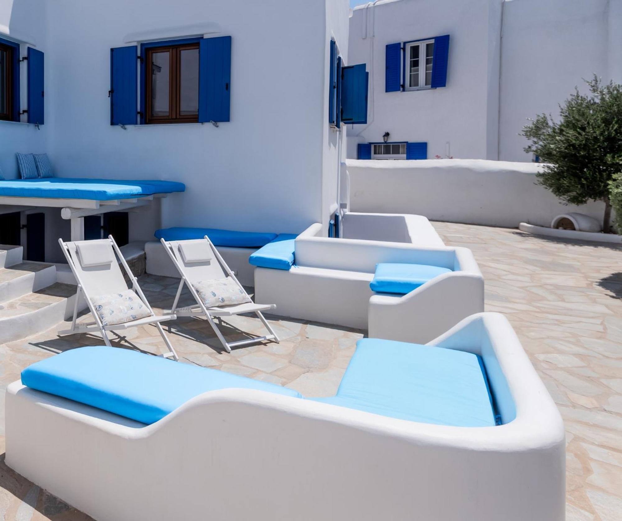Olive Tree Mykonos Town Semi-Basement Apartment ภายนอก รูปภาพ